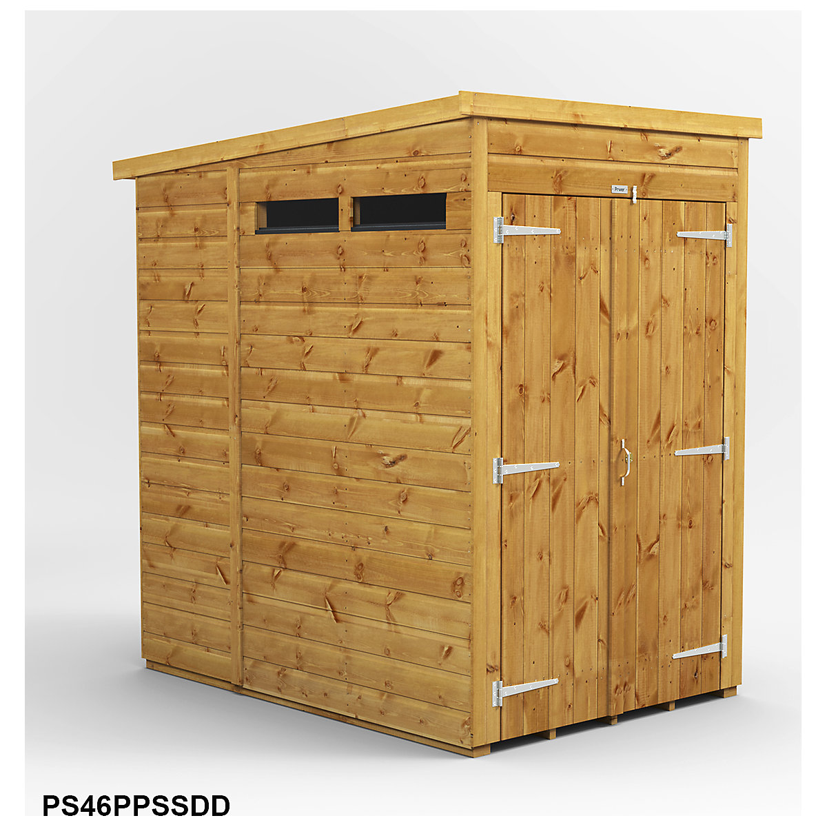 Power 6ft Wide Pent Security Shed (Product illustration 12)-11