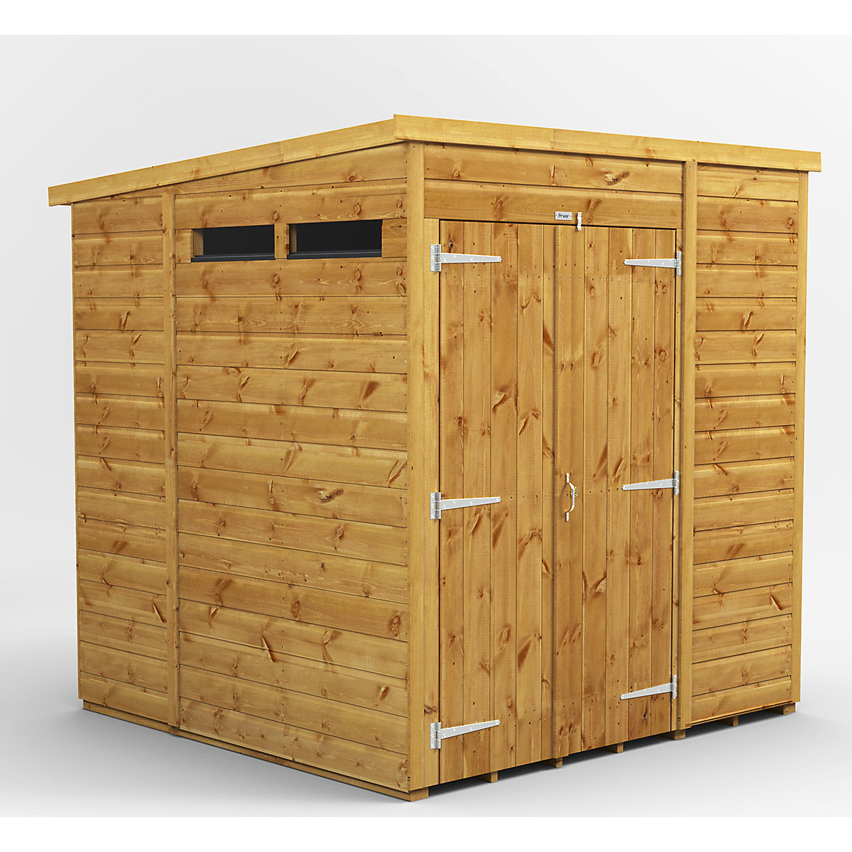 Power 6ft Wide Pent Security Shed