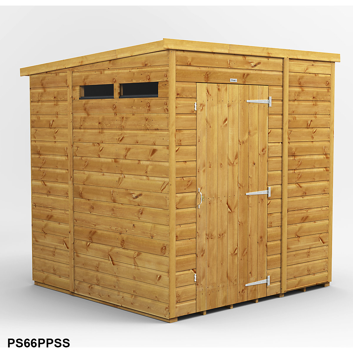 Power 6ft Wide Pent Security Shed (Product illustration 4)-3