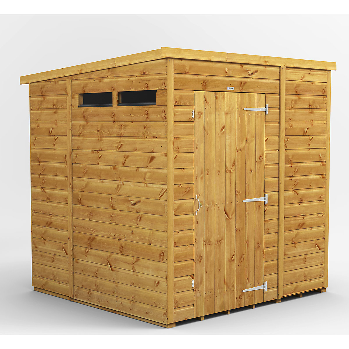 Power 6ft Wide Pent Security Shed