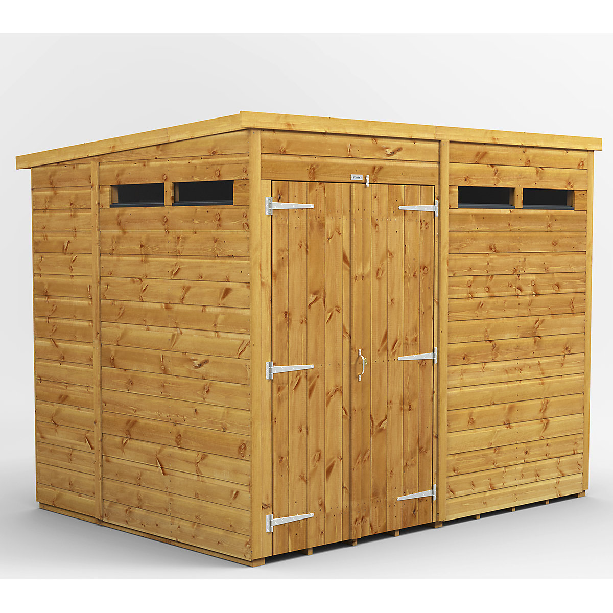Power 6ft Wide Pent Security Shed