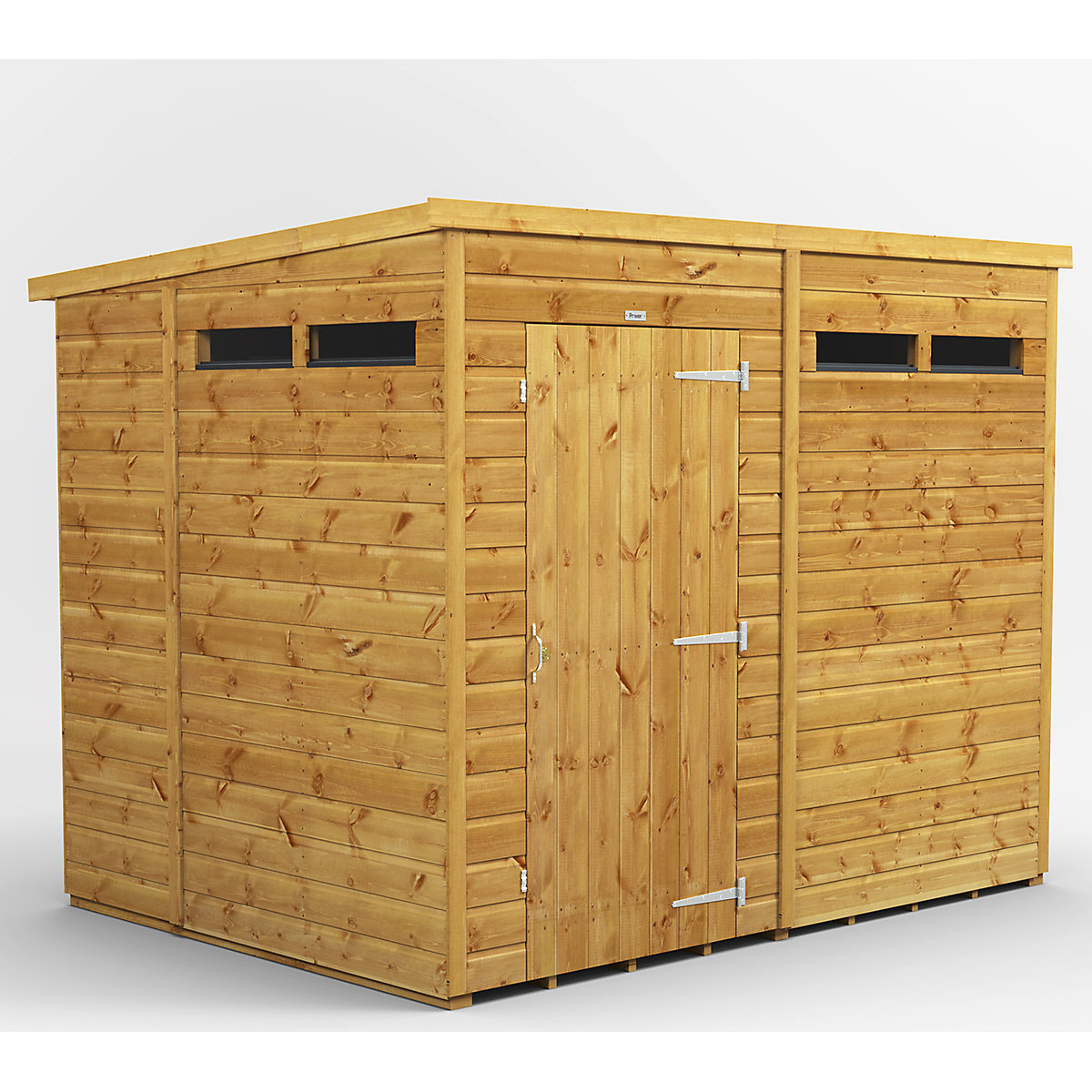 Power 6ft Wide Pent Security Shed