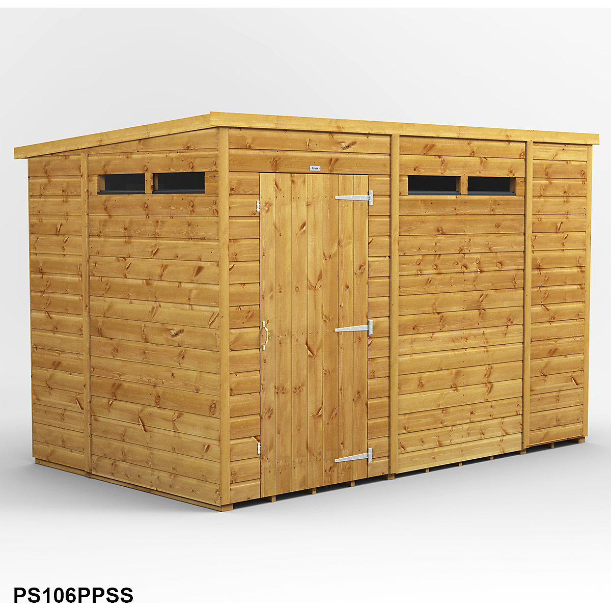 Power 6ft Wide Pent Security Shed (Product illustration 6)-5