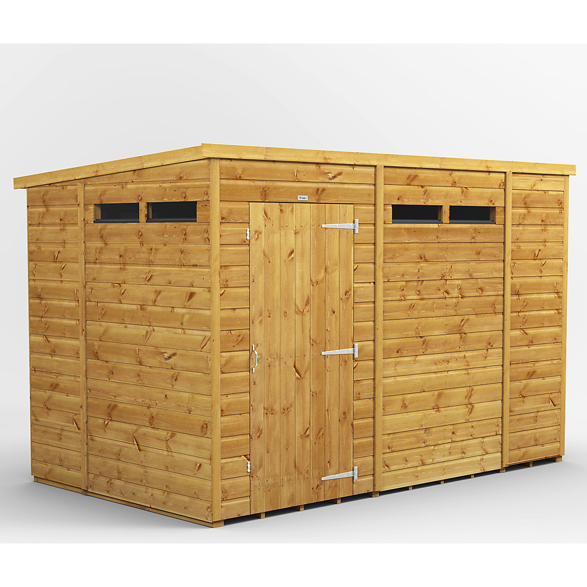 Power 6ft Wide Pent Security Shed