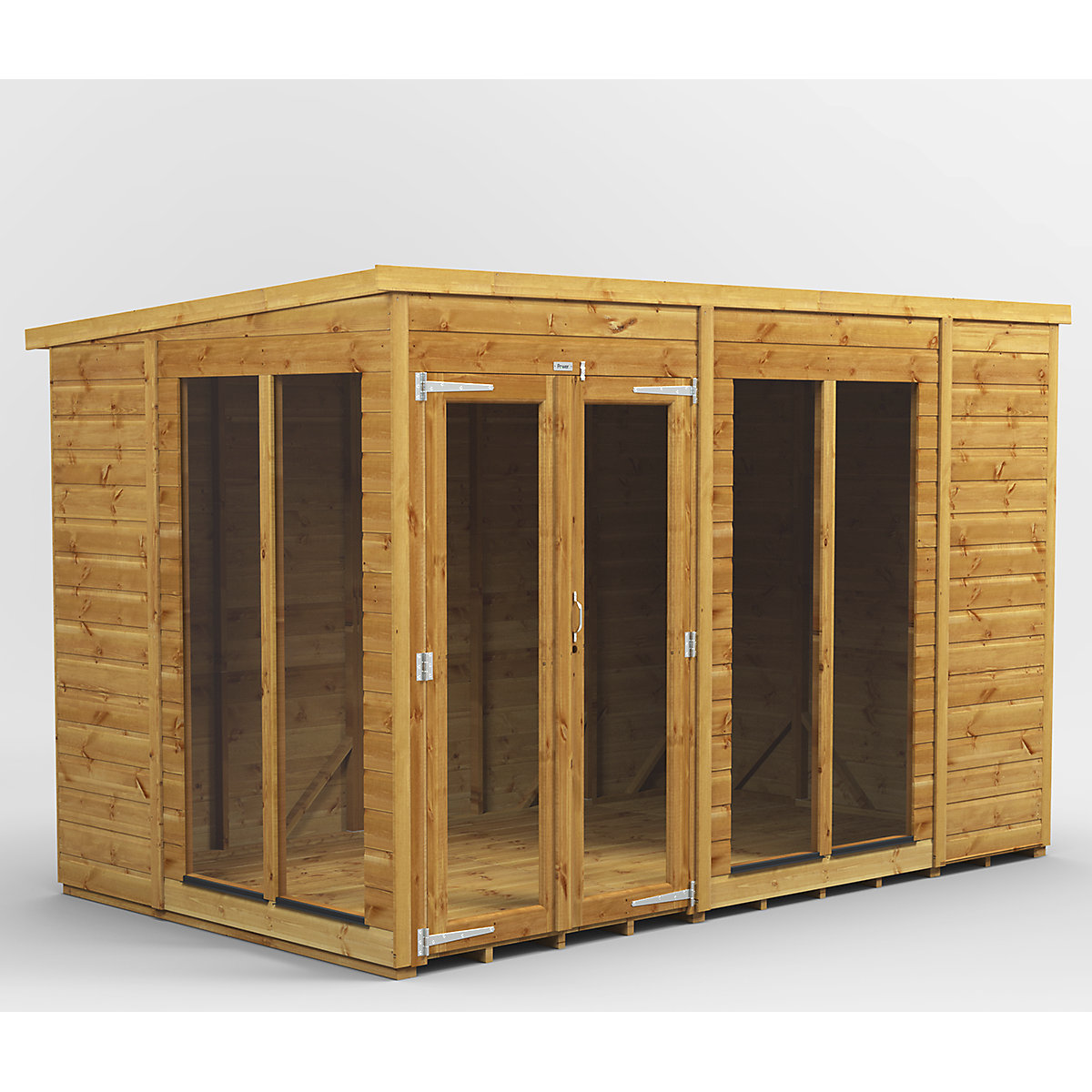 Power 6ft Wide Pent Summer House