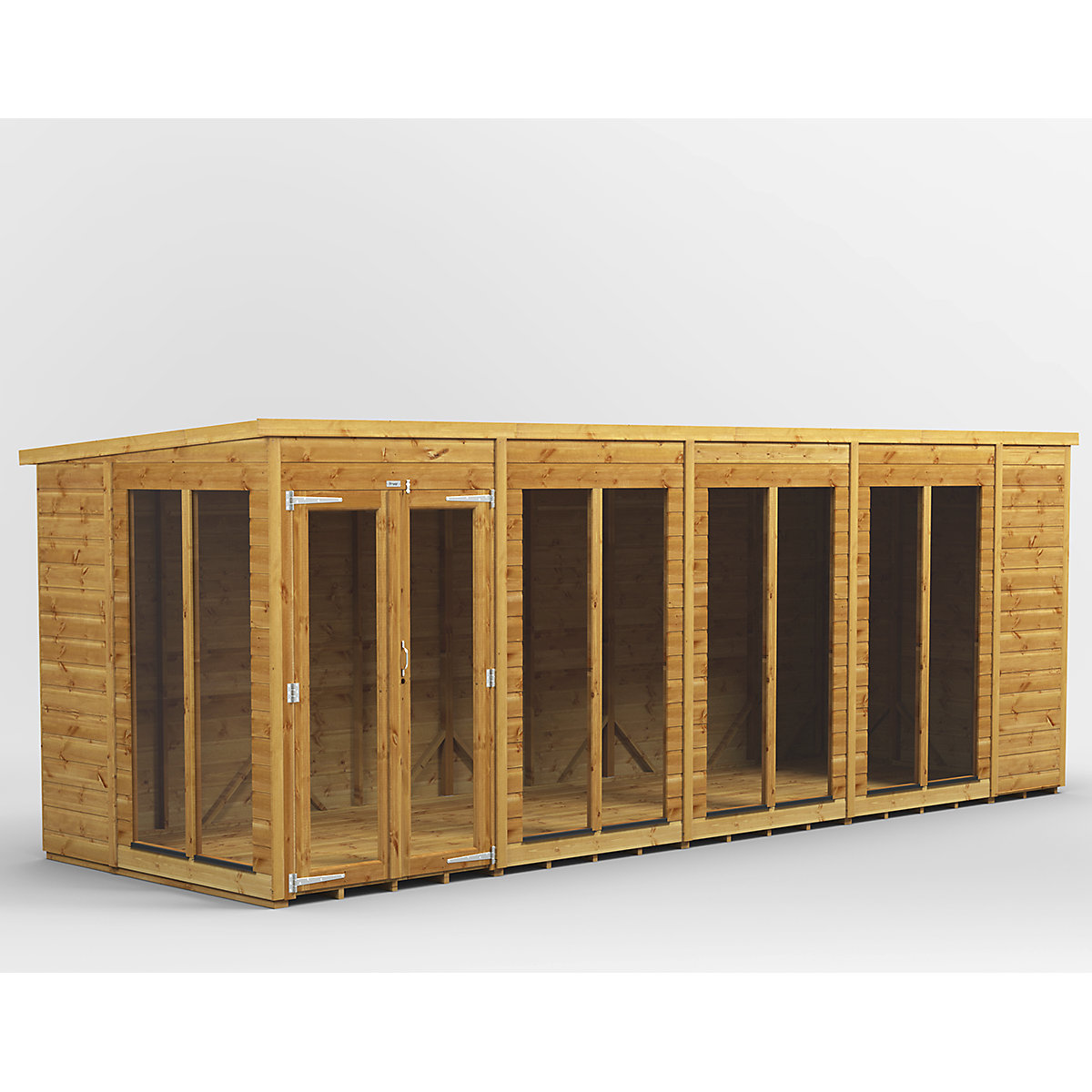 Power 6ft Wide Pent Summer House