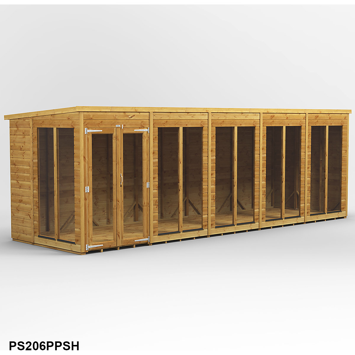 Power 6ft Wide Pent Summer House (Product illustration 11)-10