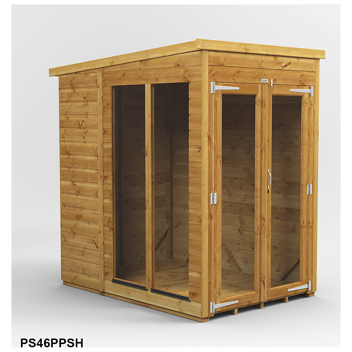 Power 6ft Wide Pent Summer House (Product illustration 3)-2