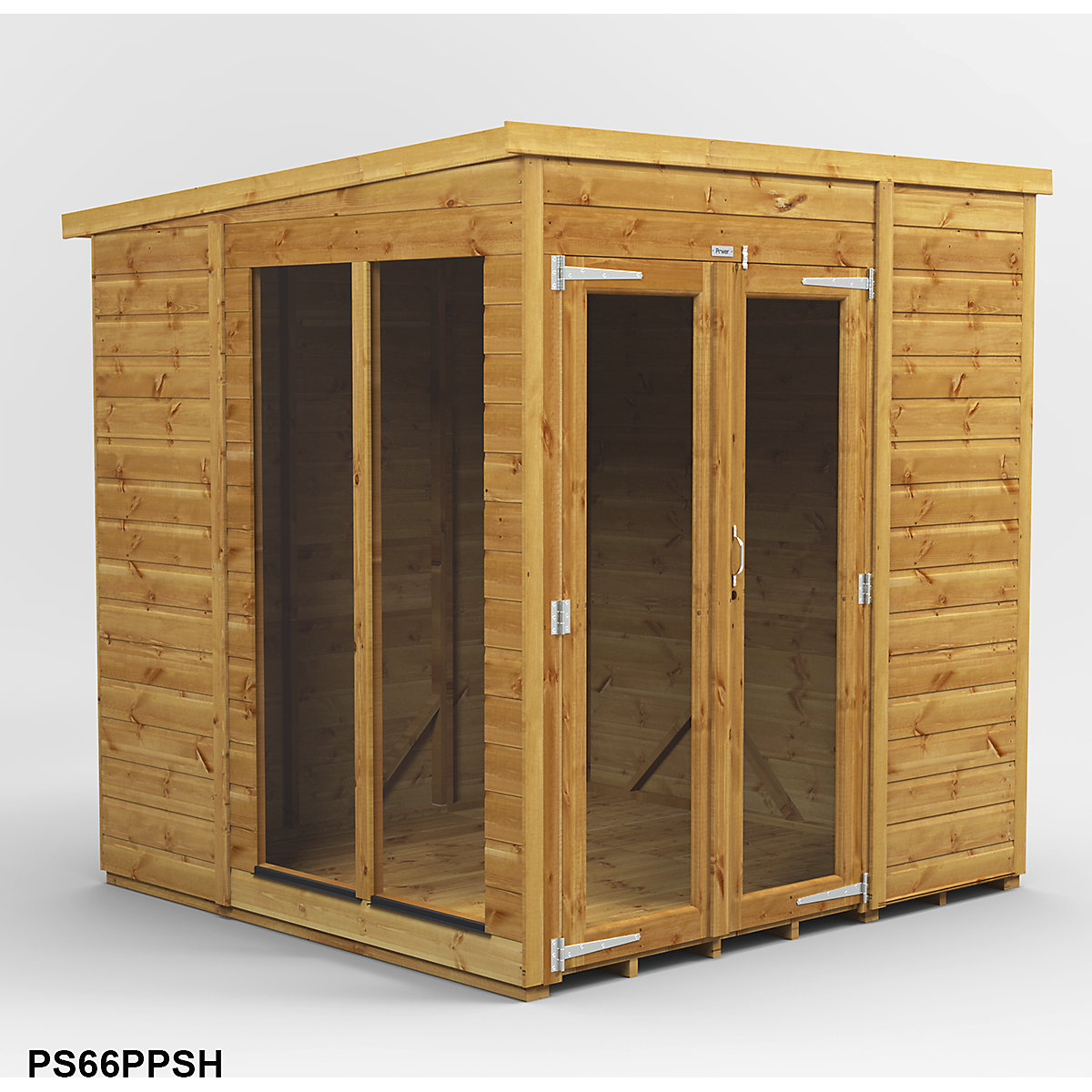 Power 6ft Wide Pent Summer House (Product illustration 4)-3