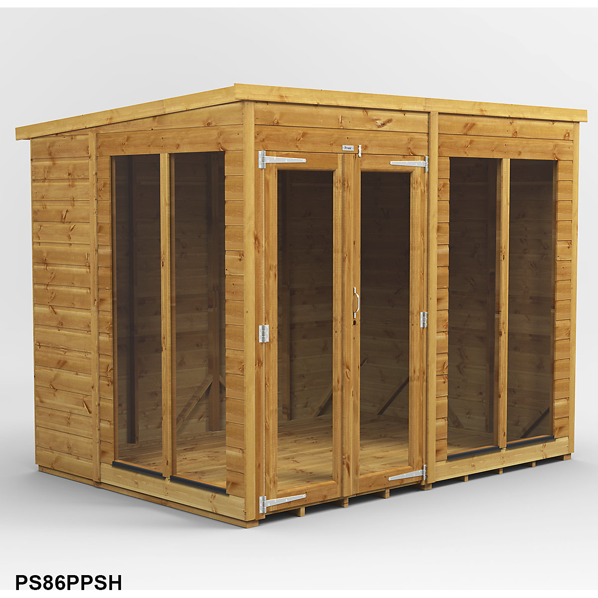 Power 6ft Wide Pent Summer House (Product illustration 5)-4