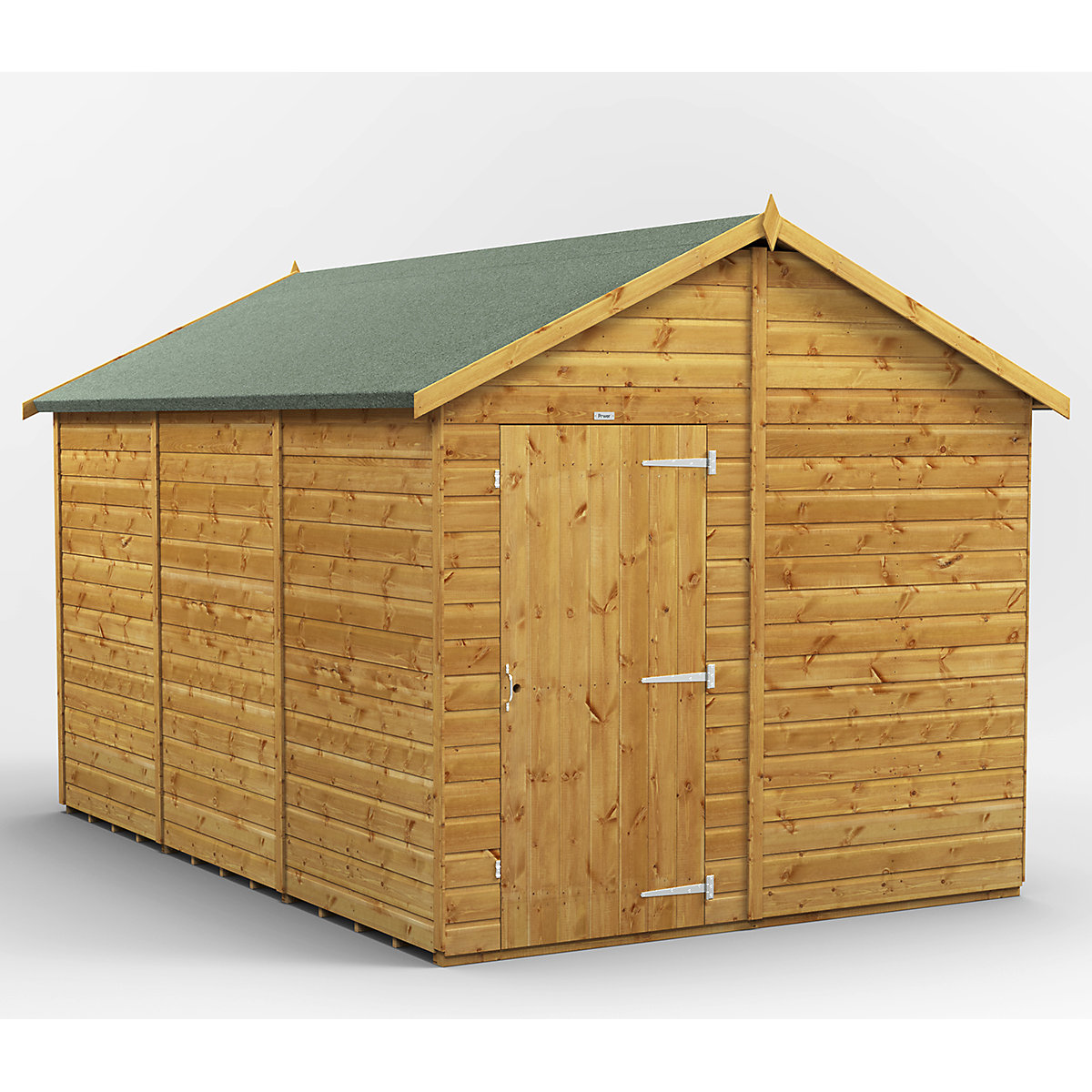 Power 8ft Wide Apex Garden Storage Sheds | Optional Windows