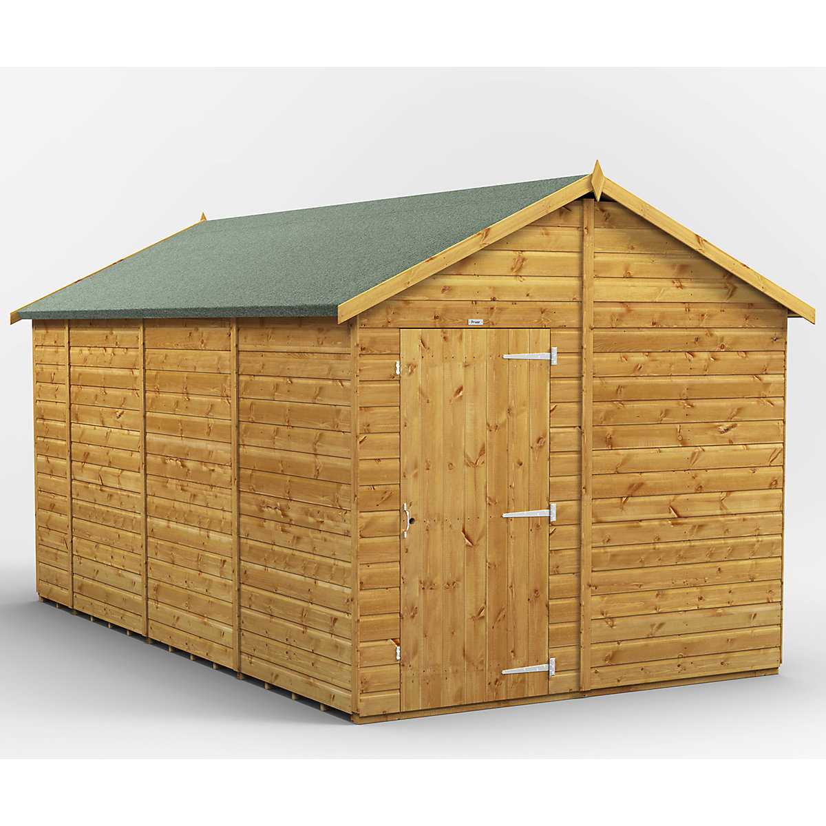 Power 8ft Wide Apex Garden Storage Sheds | Optional Windows