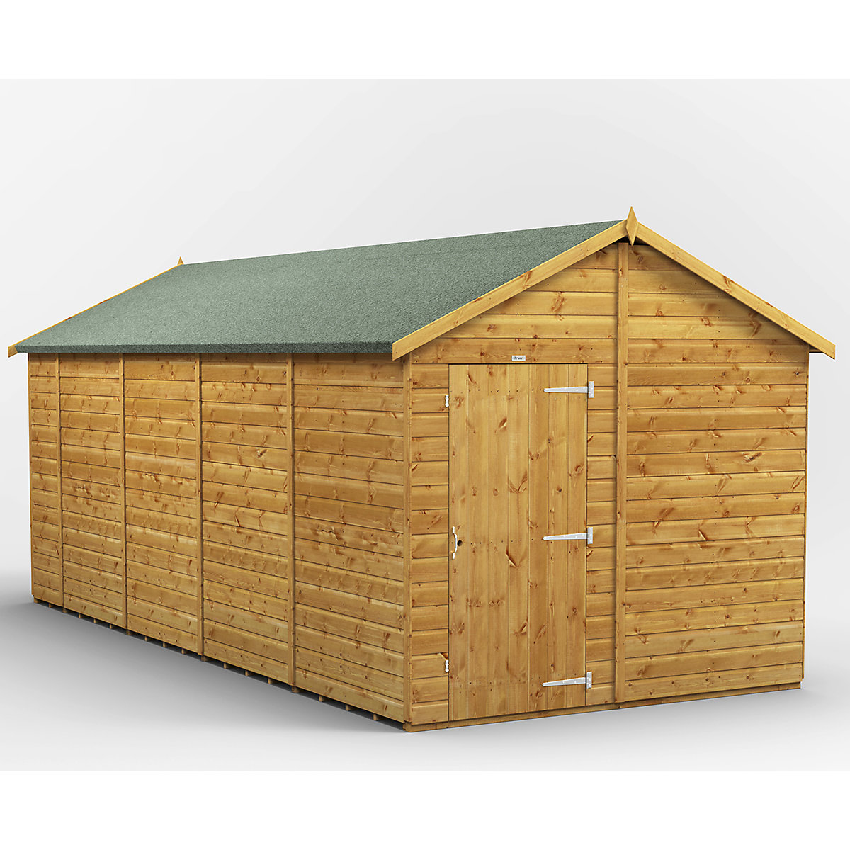 Power 8ft Wide Apex Garden Storage Sheds | Optional Windows