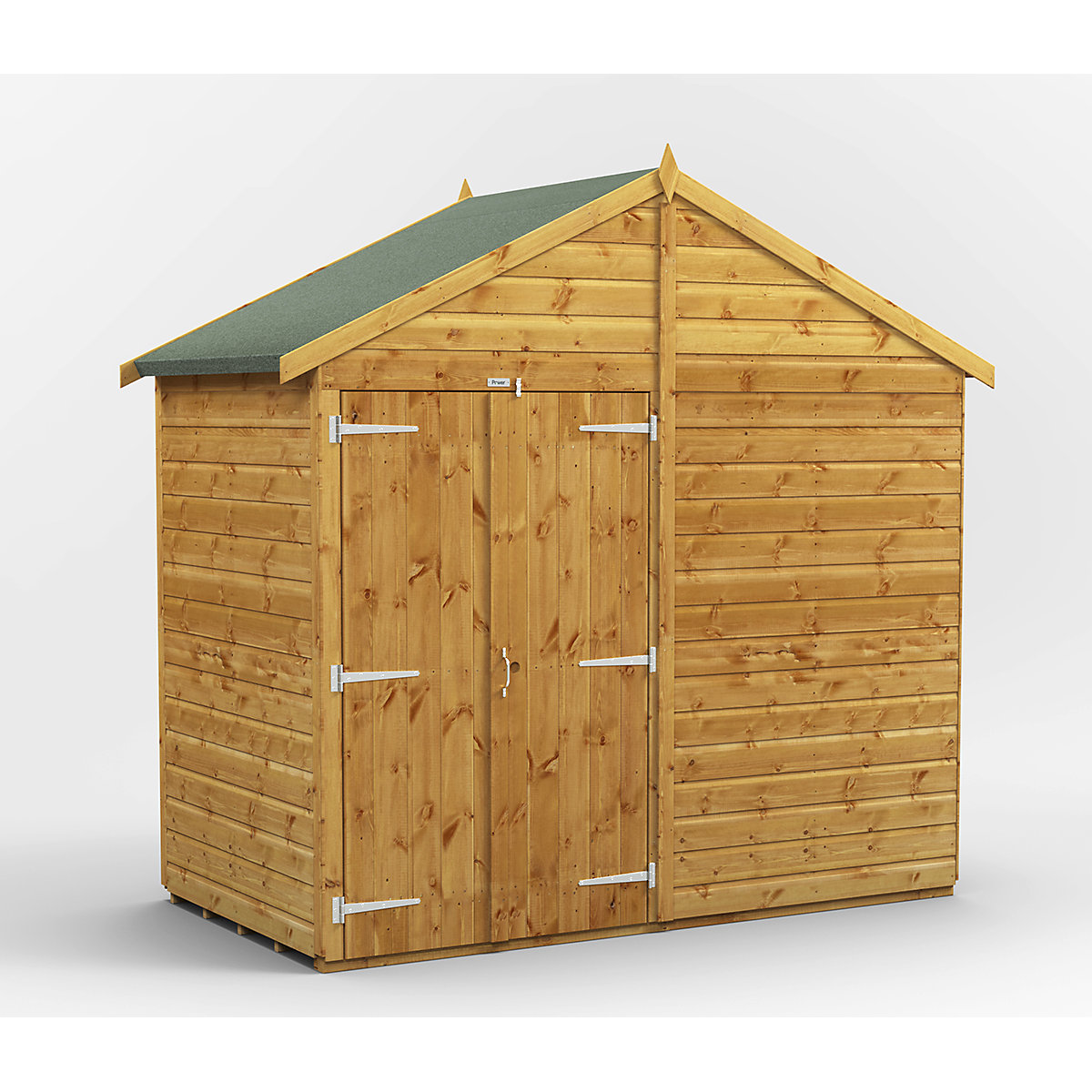Power 8ft Wide Apex Garden Storage Sheds | Optional Windows