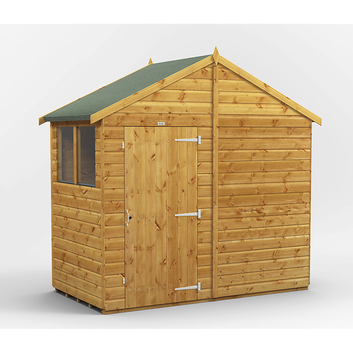 Power 8ft Wide Apex Garden Storage Sheds | Optional Windows