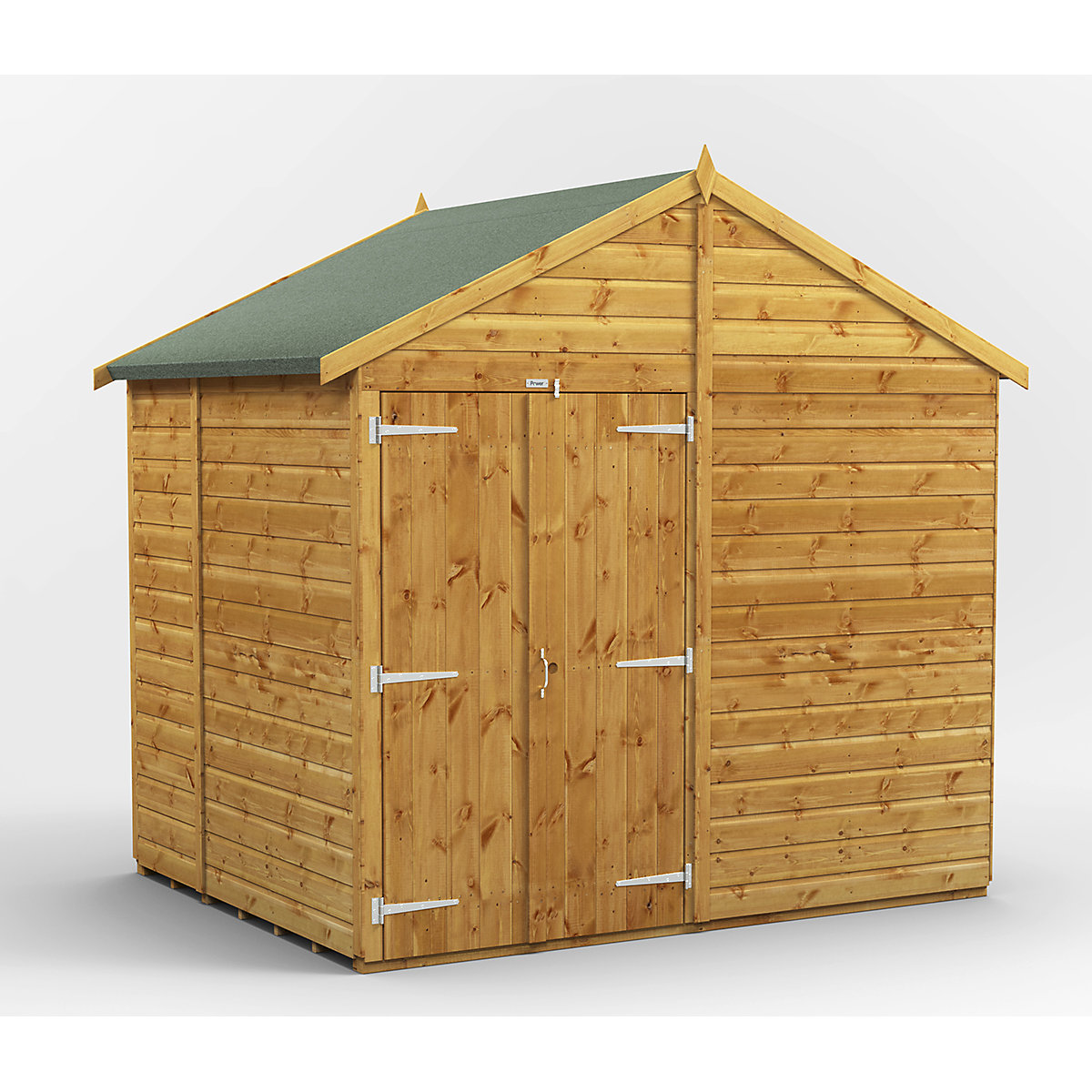 Power 8ft Wide Apex Garden Storage Sheds | Optional Windows