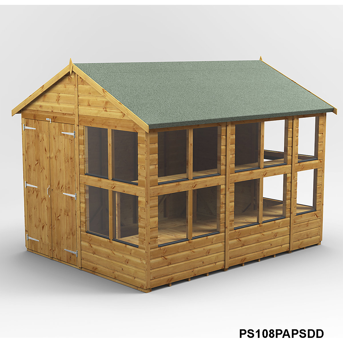 Power 8ft Wide Apex Potting Shed (Product illustration 10)-9