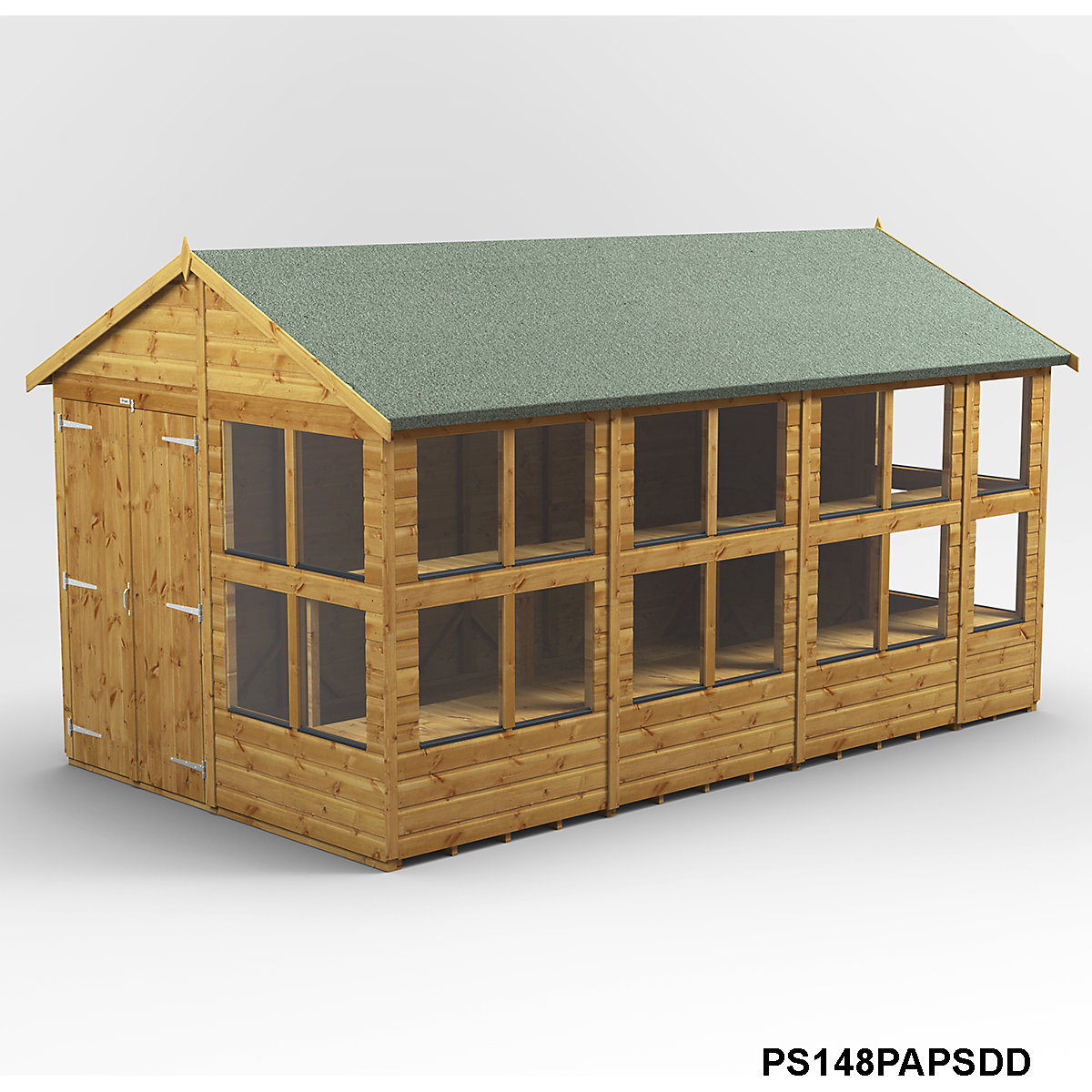 Power 8ft Wide Apex Potting Shed (Product illustration 14)-13