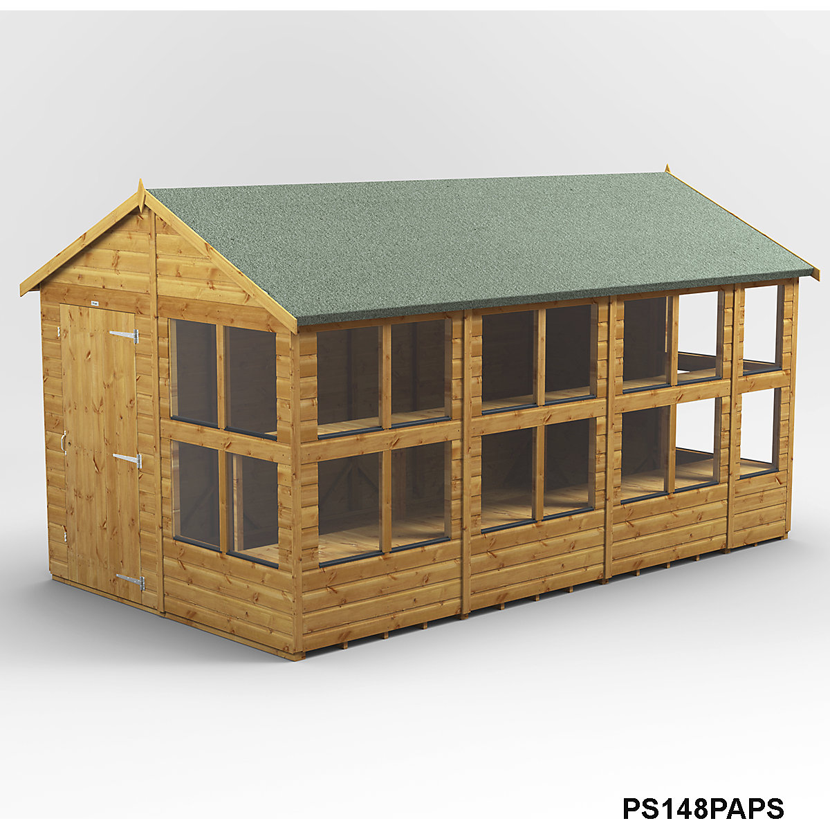 Power 8ft Wide Apex Potting Shed (Product illustration 13)-12