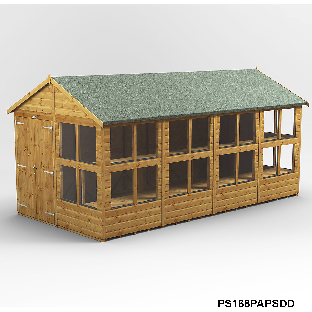 Power 8ft Wide Apex Potting Shed (Product illustration 16)-15