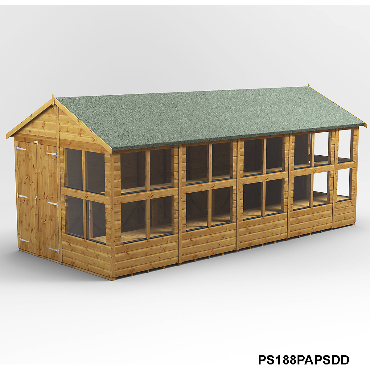 Power 8ft Wide Apex Potting Shed (Product illustration 17)-16