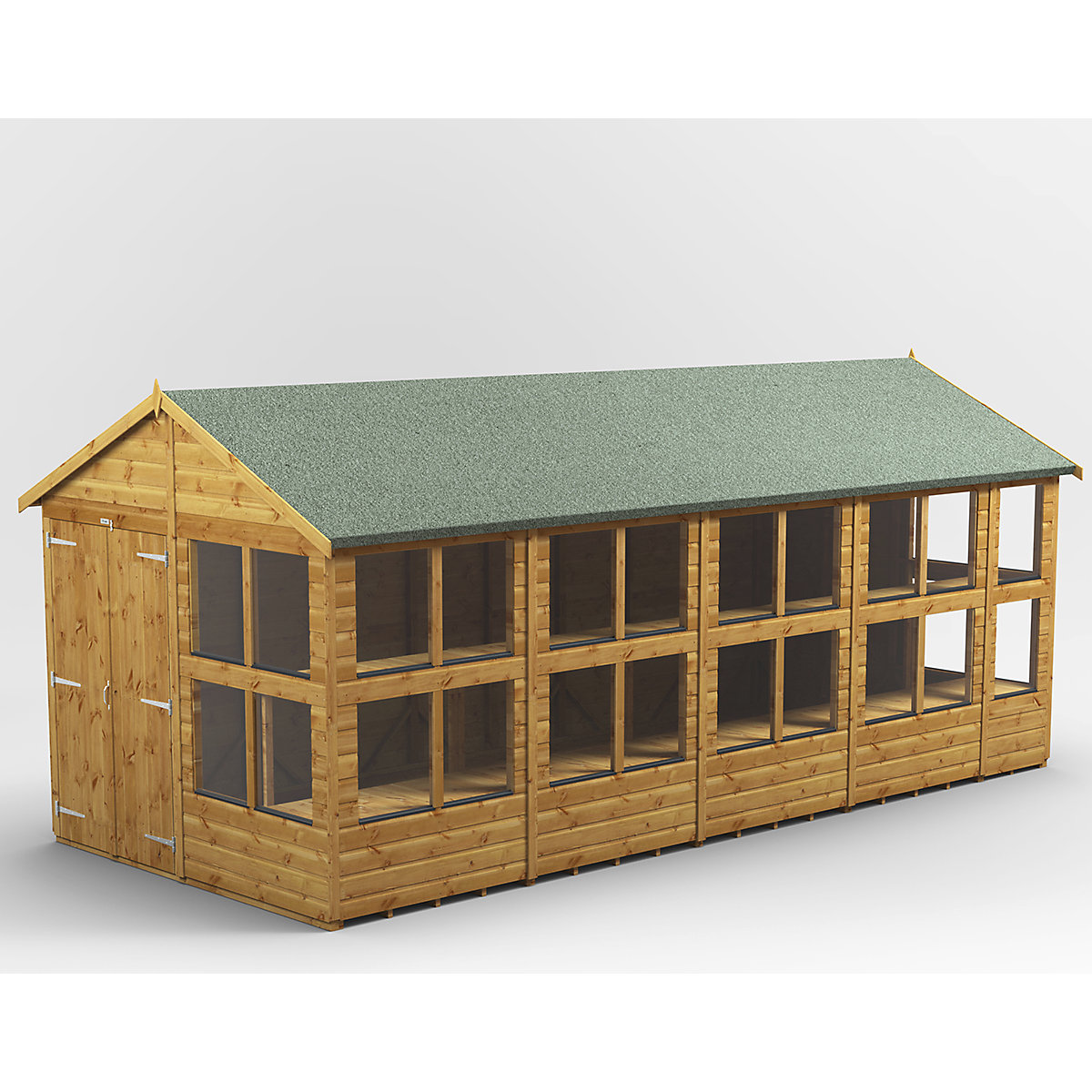 Power 8ft Wide Apex Potting Shed