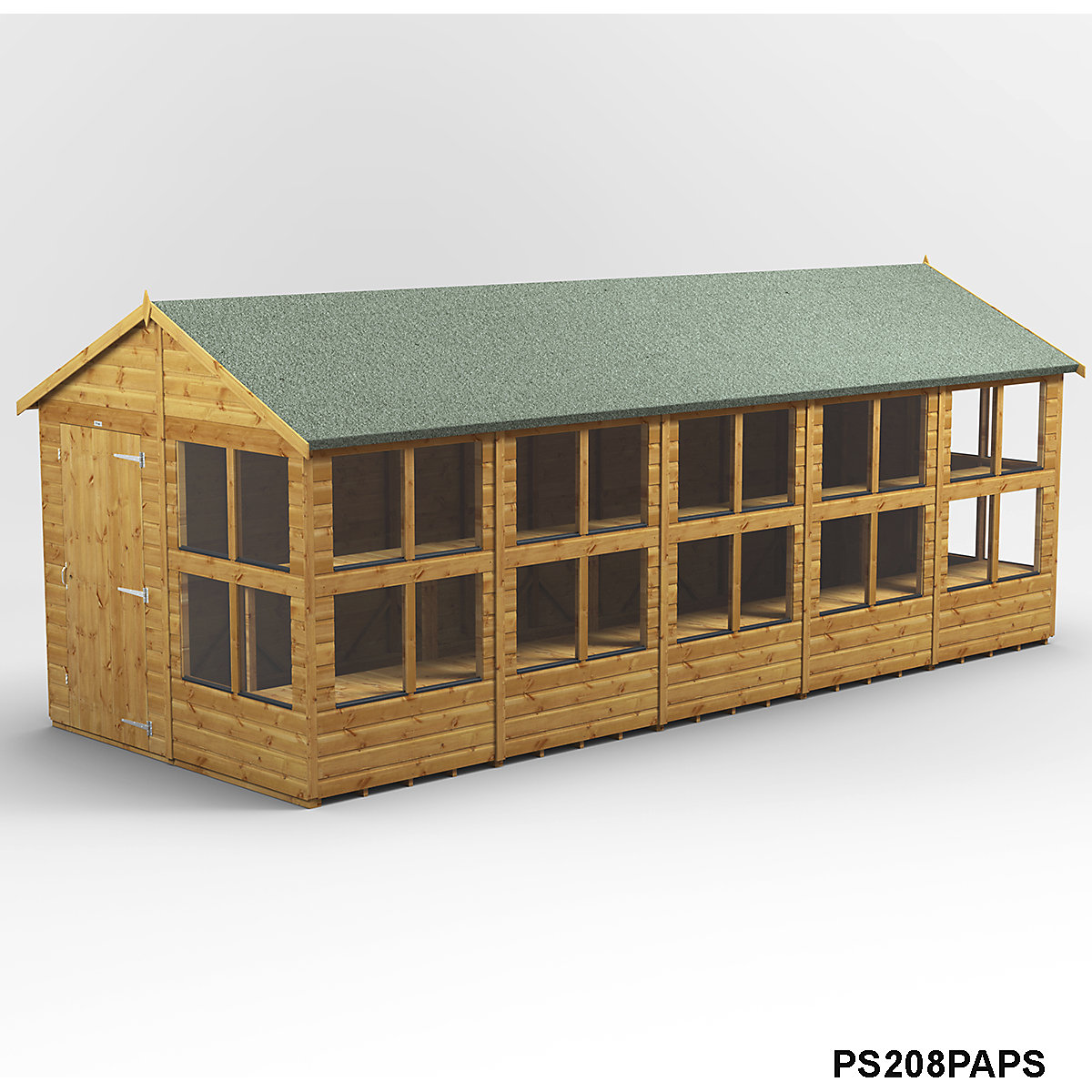 Power 8ft Wide Apex Potting Shed (Product illustration 18)-17