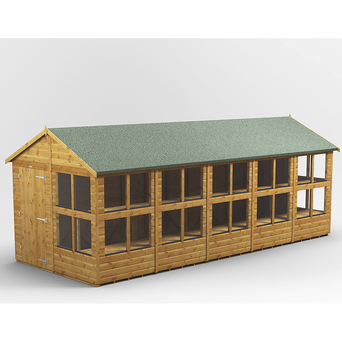 Power 8ft Wide Apex Potting Shed