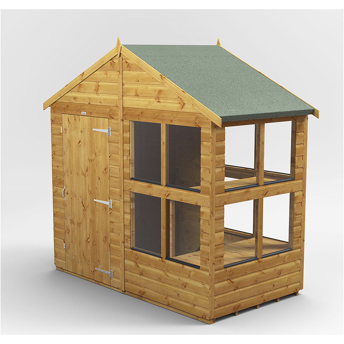 Power 8ft Wide Apex Potting Shed