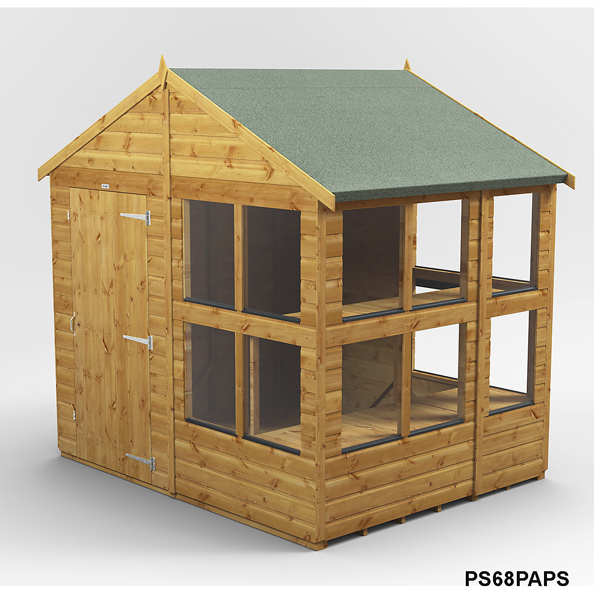 Power 8ft Wide Apex Potting Shed (Product illustration 5)-4