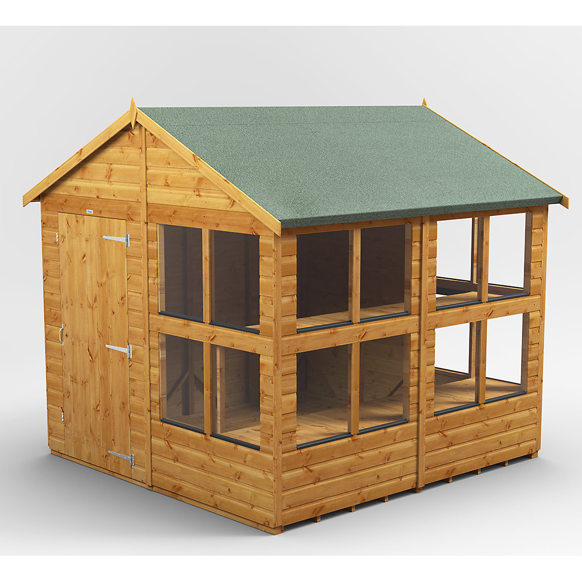 Power 8ft Wide Apex Potting Shed
