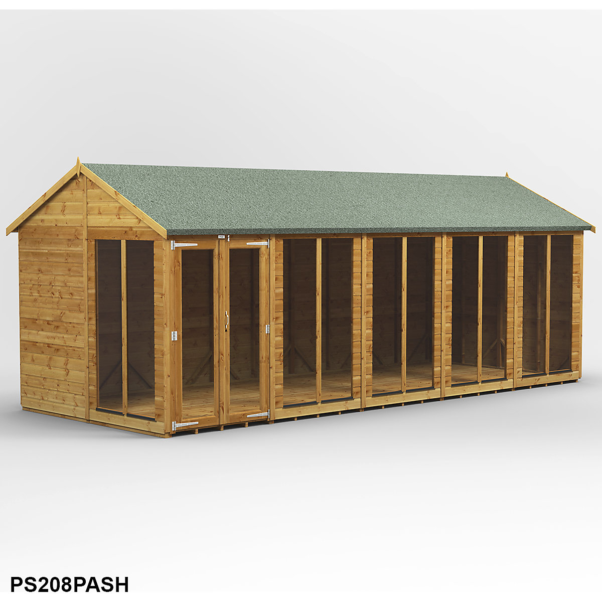 Power 8ft Wide Apex Summer House (Product illustration 11)-10