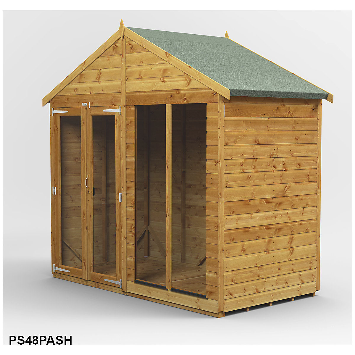 Power 8ft Wide Apex Summer House (Product illustration 3)-2
