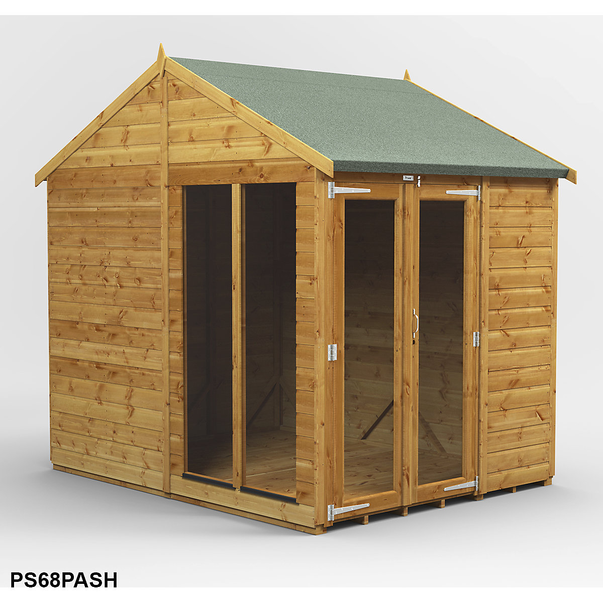 Power 8ft Wide Apex Summer House (Product illustration 4)-3