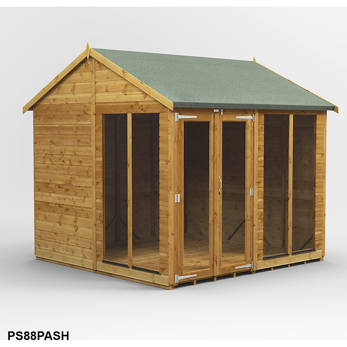 Power 8ft Wide Apex Summer House (Product illustration 5)-4