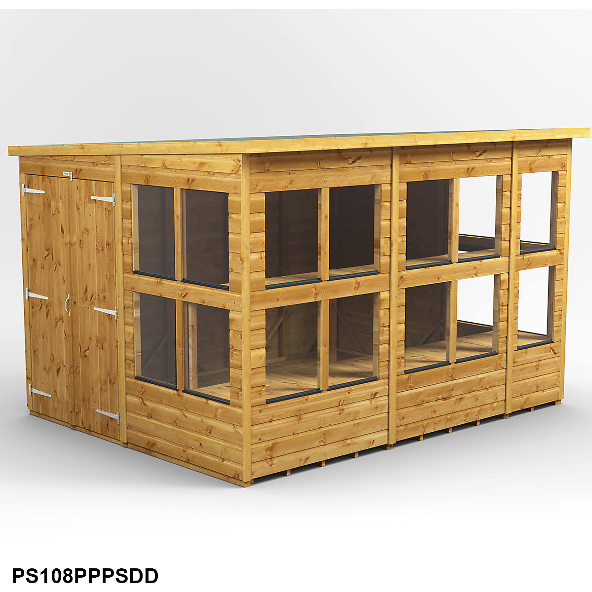 Power 8ft Wide Pent Potting Shed (Product illustration 15)-14