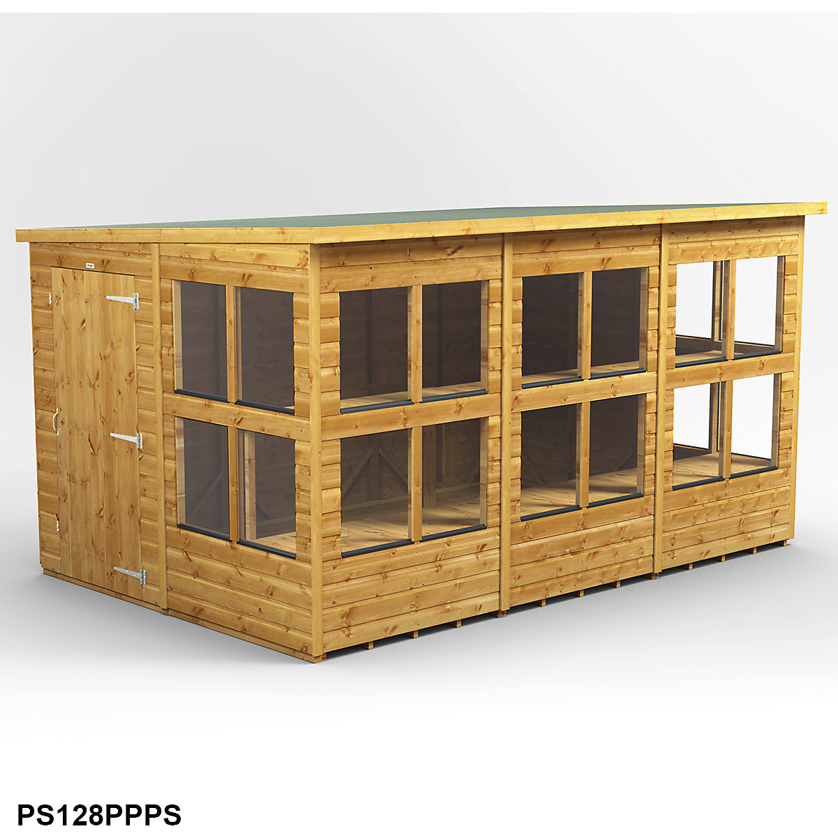 Power 8ft Wide Pent Potting Shed (Product illustration 7)-6