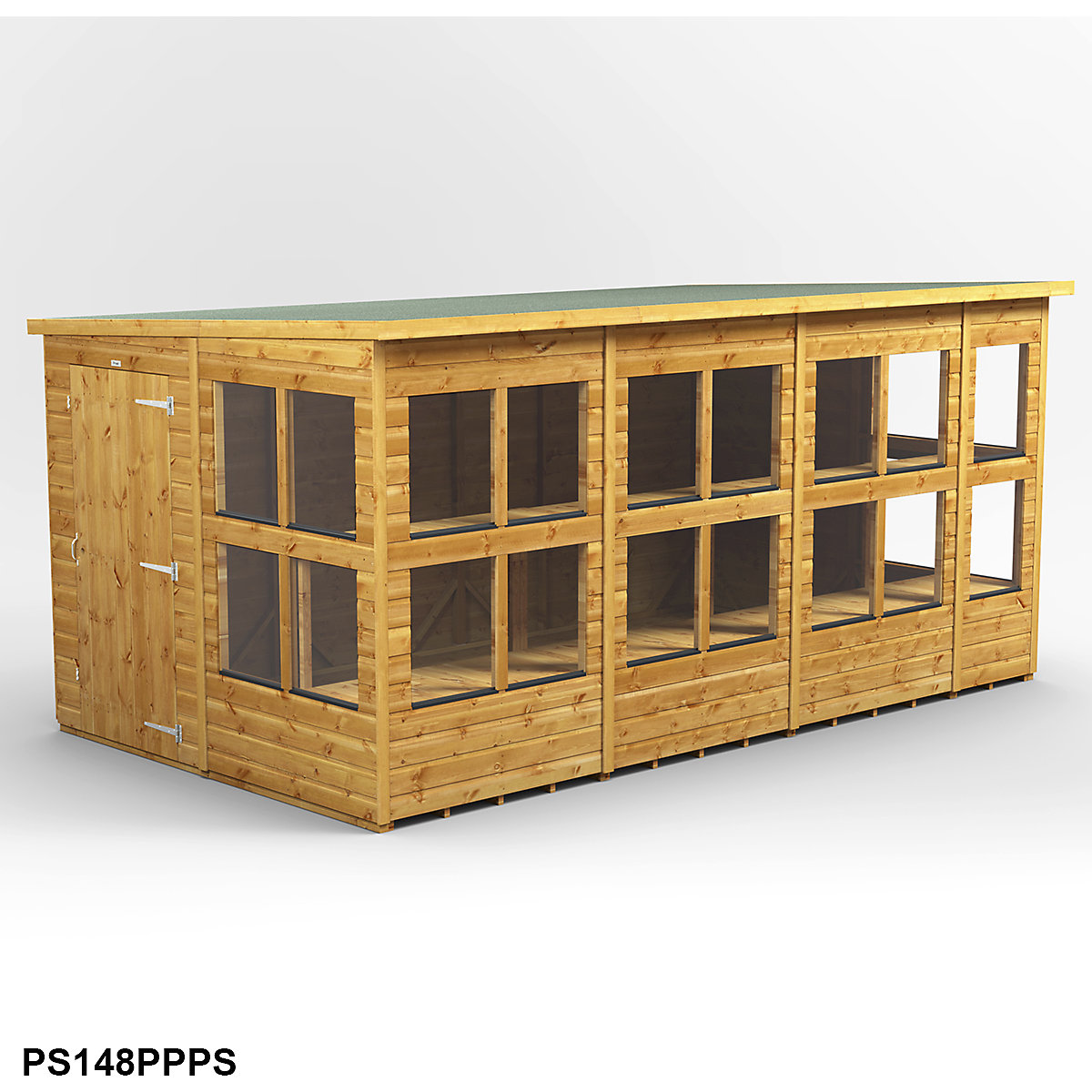 Power 8ft Wide Pent Potting Shed (Product illustration 8)-7