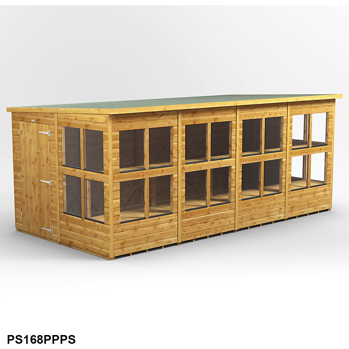 Power 8ft Wide Pent Potting Shed (Product illustration 9)-8