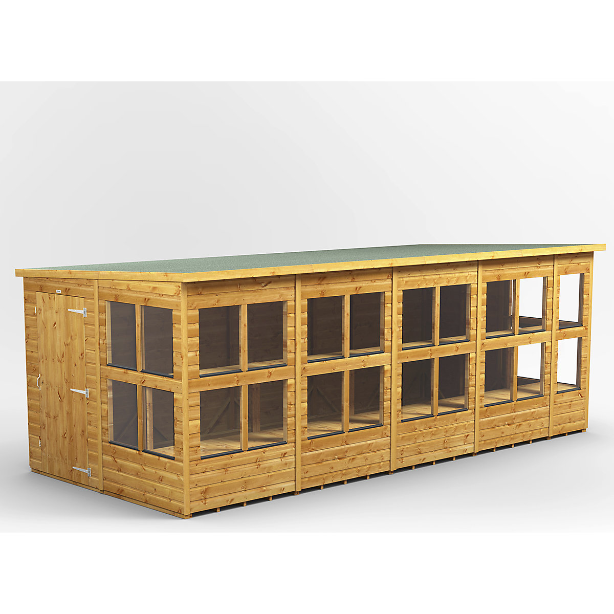 Power 8ft Wide Pent Potting Shed