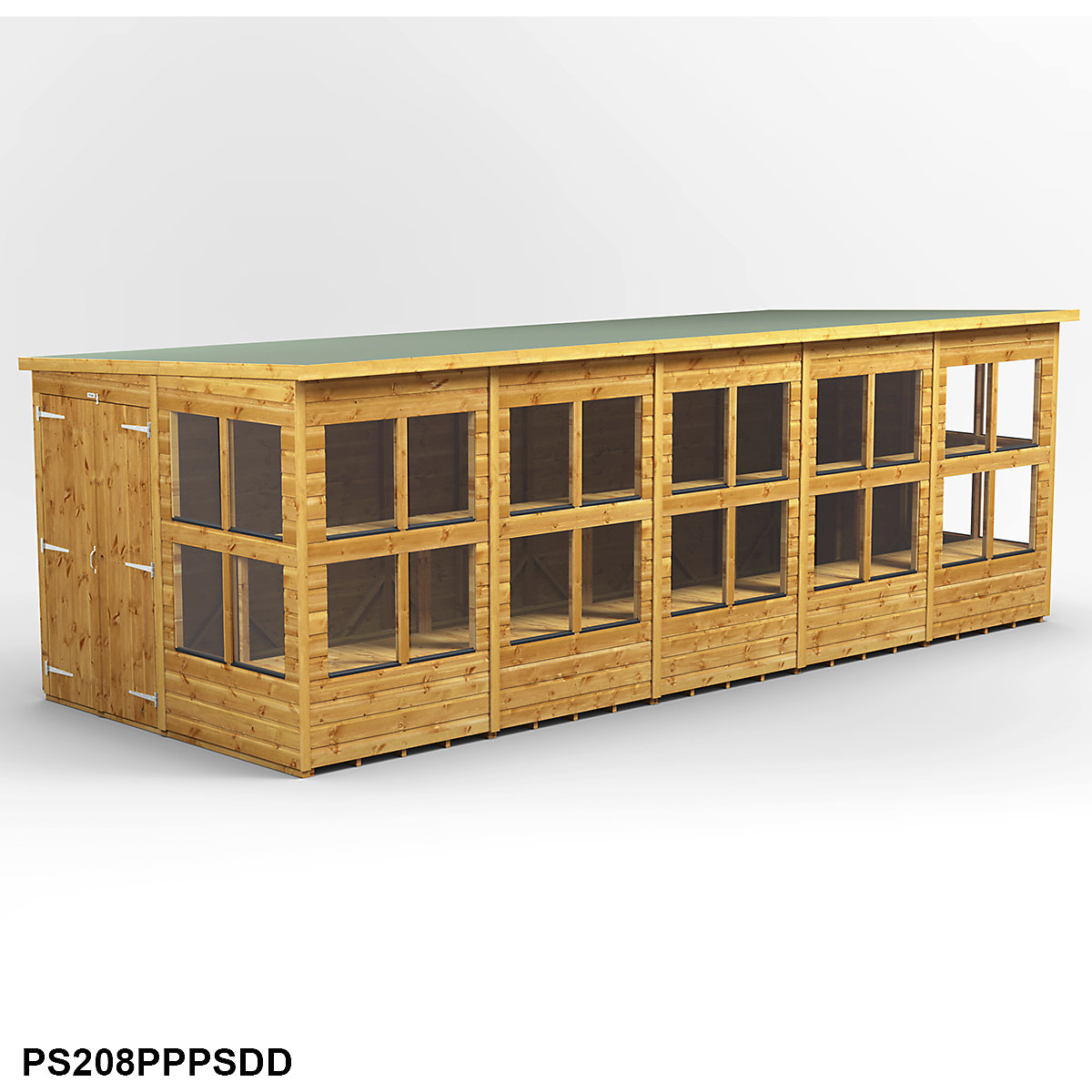 Power 8ft Wide Pent Potting Shed (Product illustration 20)-19