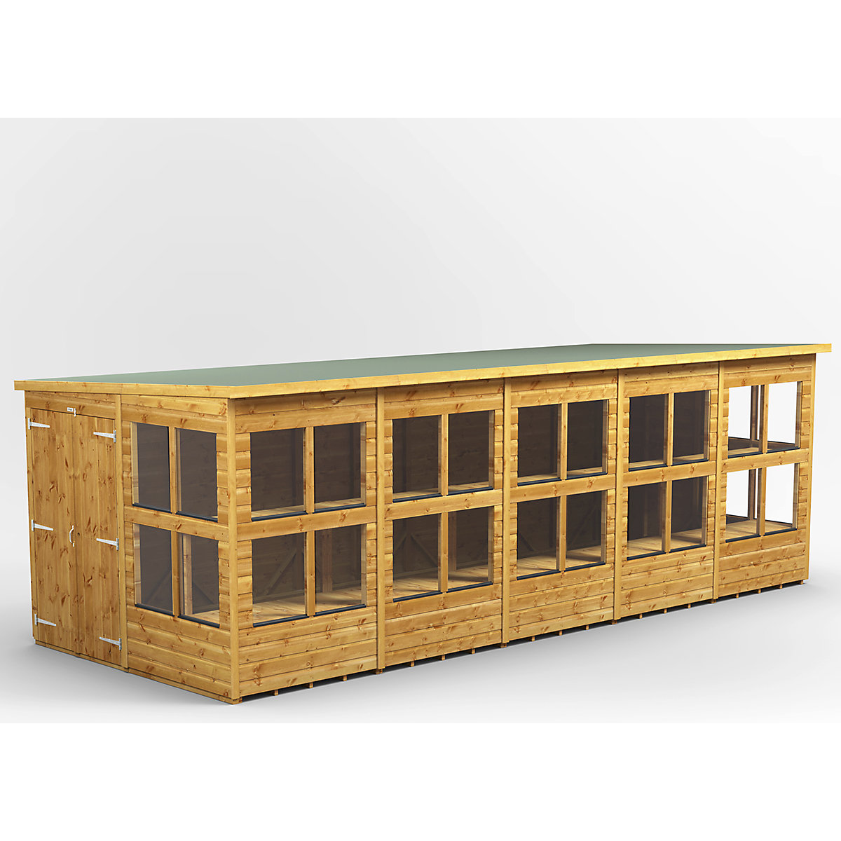 Power 8ft Wide Pent Potting Shed