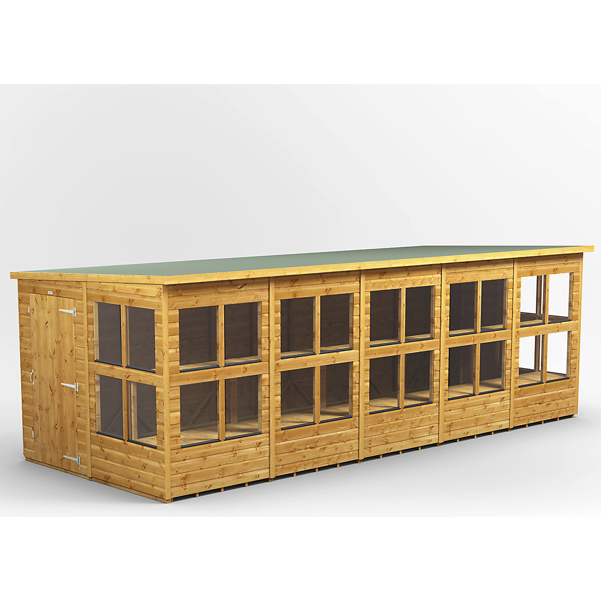 Power 8ft Wide Pent Potting Shed
