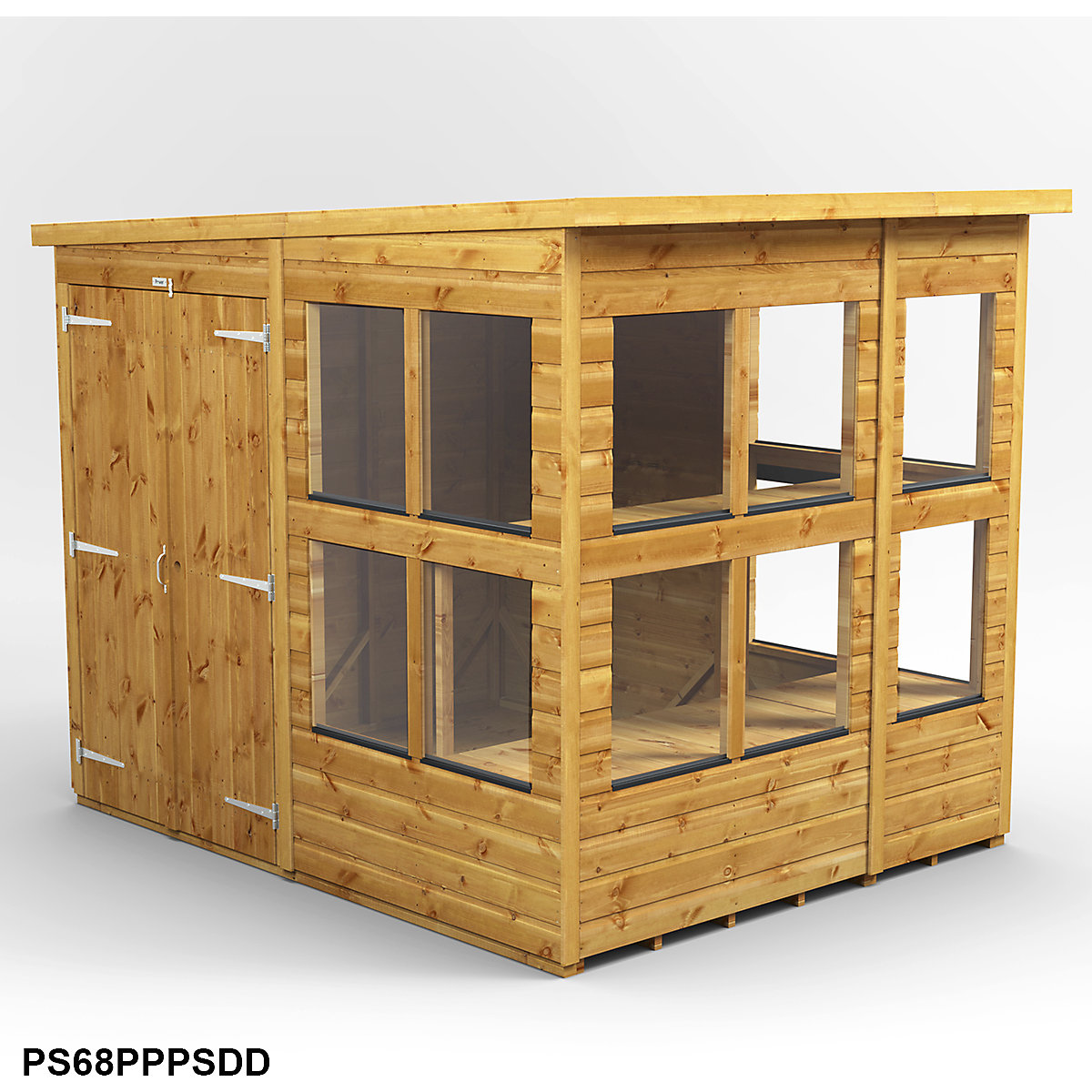 Power 8ft Wide Pent Potting Shed (Product illustration 13)-12