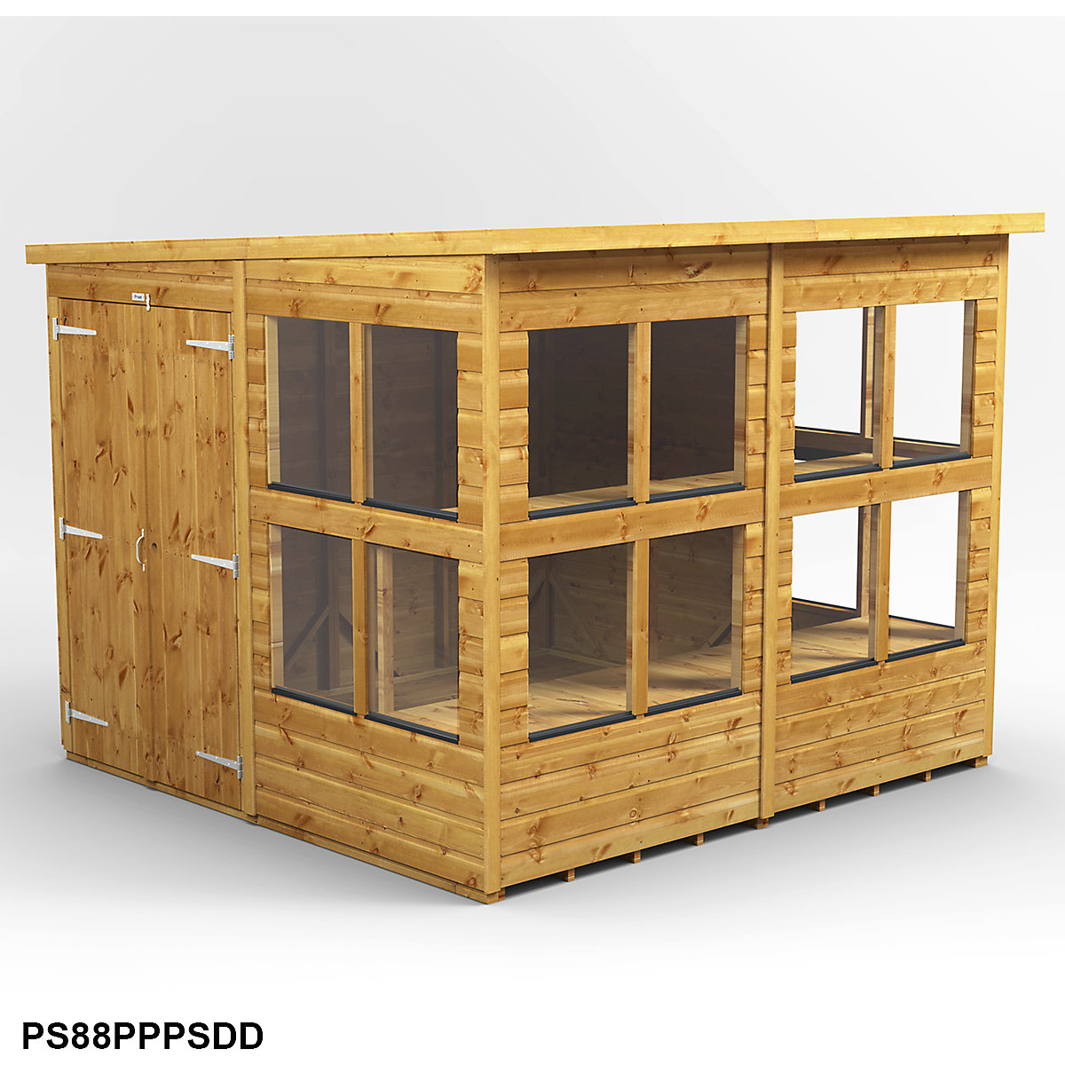 Power 8ft Wide Pent Potting Shed (Product illustration 14)-13