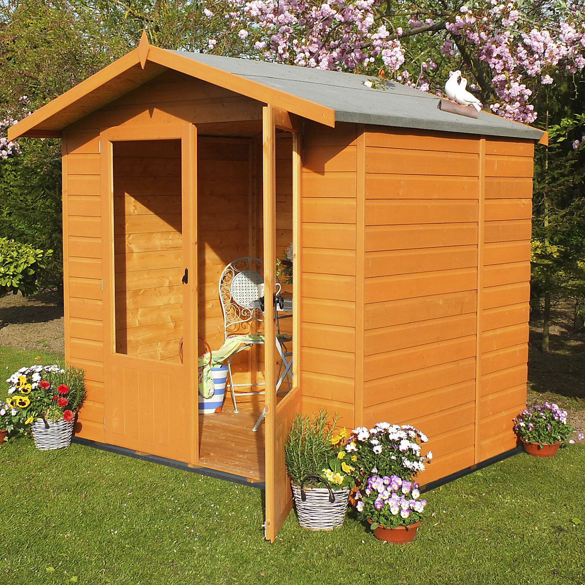 Shire Avance Shiplap Summerhouse (Product illustration 3)-2