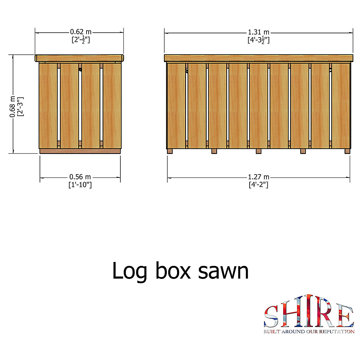 Shire Log Storage Boxes (Product illustration 5)-4