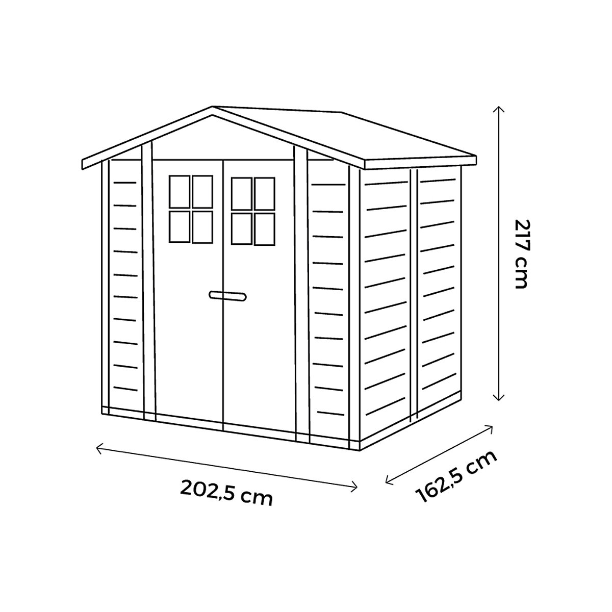Shire Plastic Tuscany Storage Sheds (Product illustration 15)-14