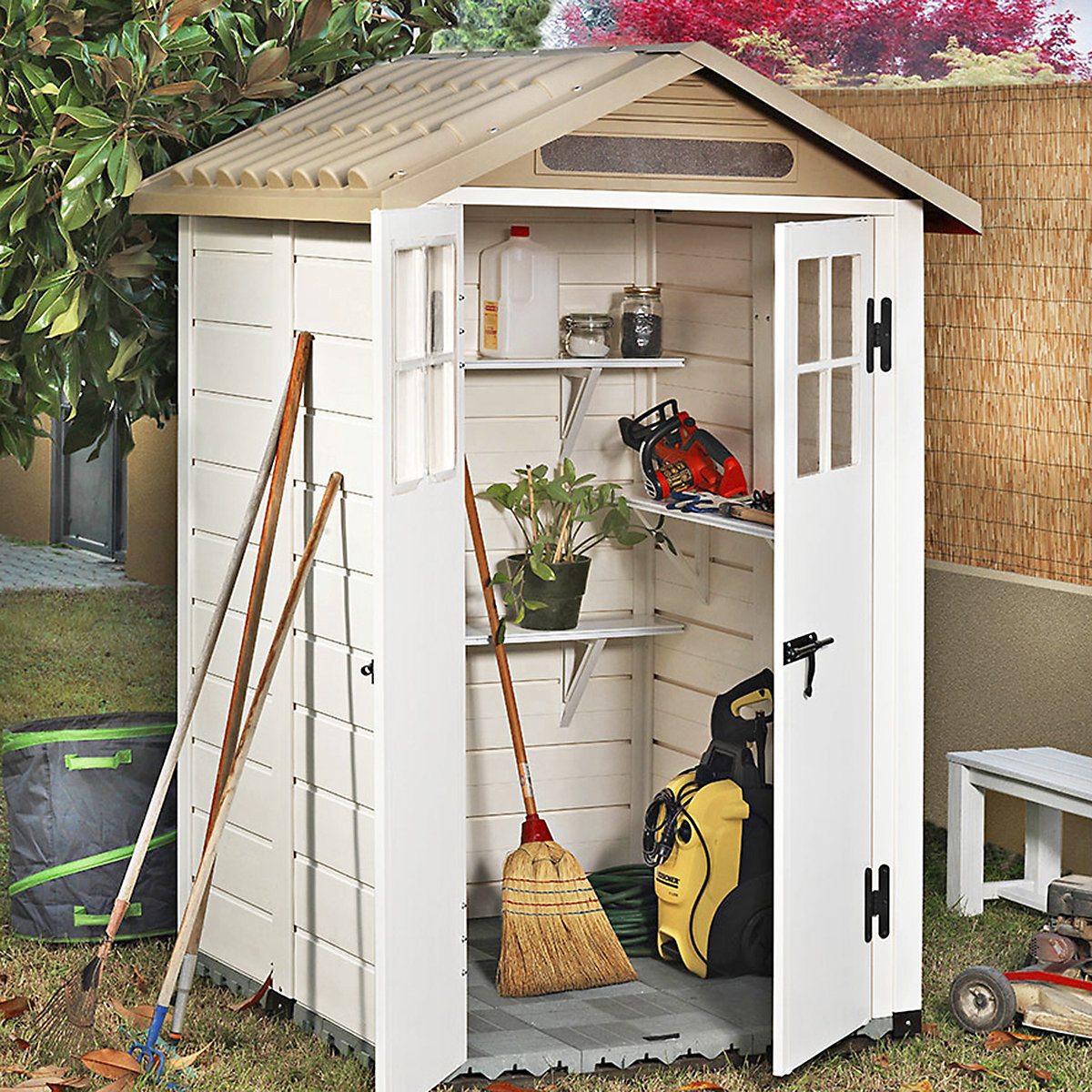 Shire Plastic Tuscany Storage Sheds (Product illustration 3)-2