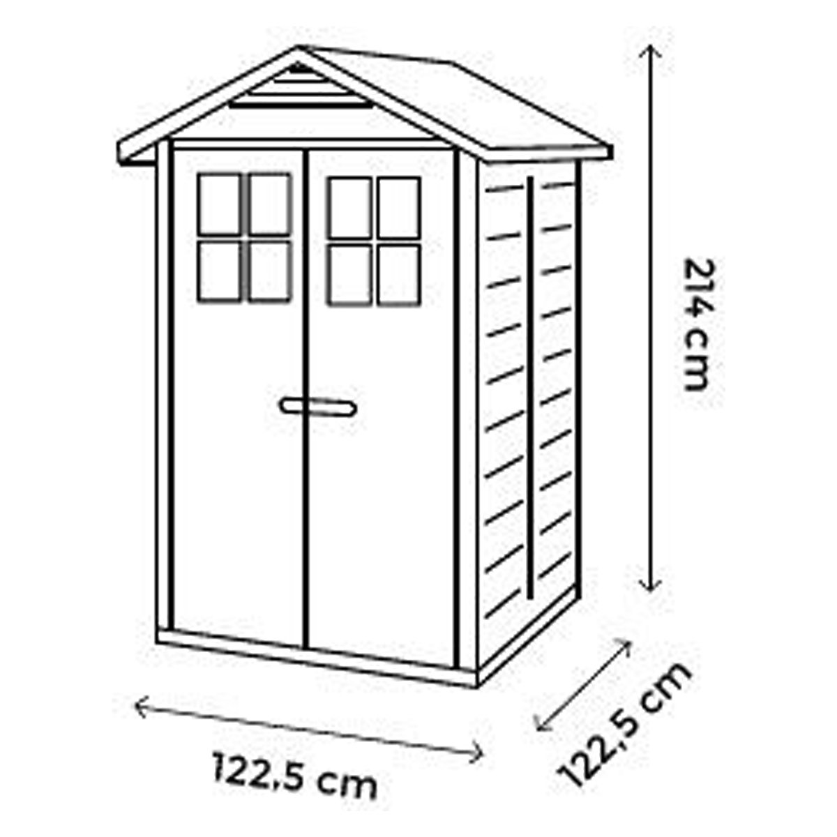 Shire Plastic Tuscany Storage Sheds (Product illustration 14)-13